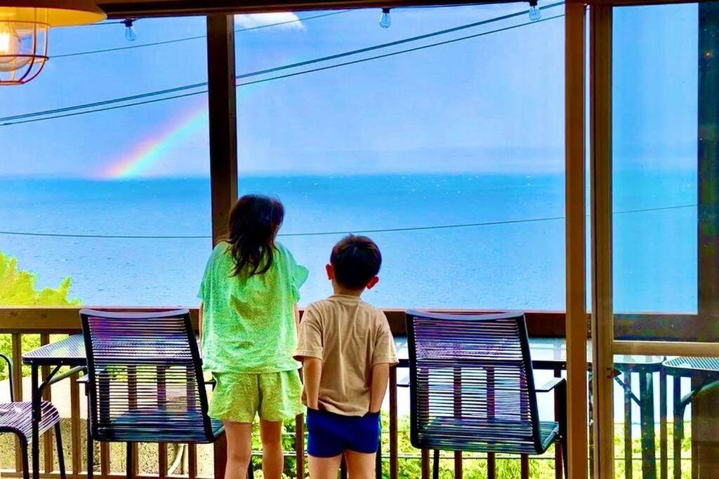 วิลล่า 露天風呂オーシャンビューblue Ocean Izu อาตามิ